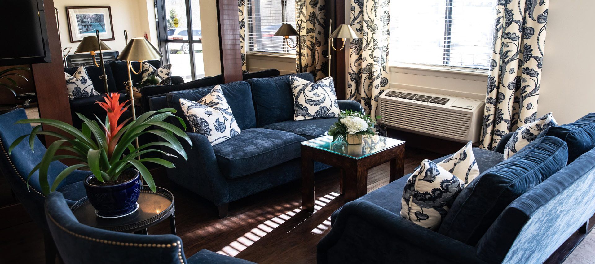 Furnished living room